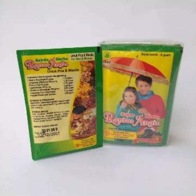 

Jamu herbal rantas angin sabdo 10sachet