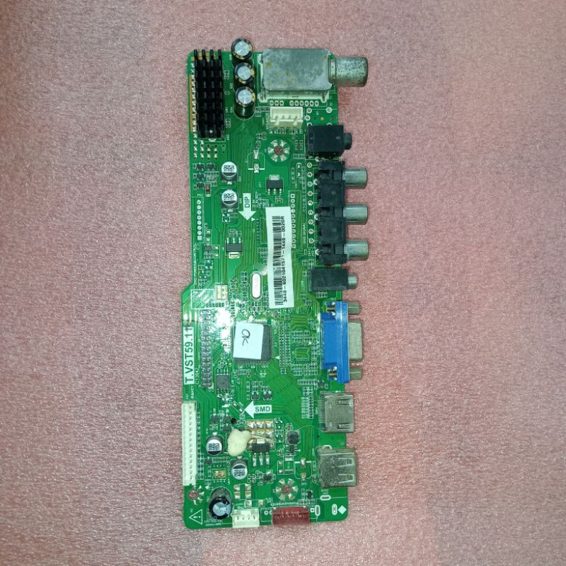 SANYO LE24S630C MESIN TV LED MAINBOARD MOTHERBOARD MB MOBO MODUL TV