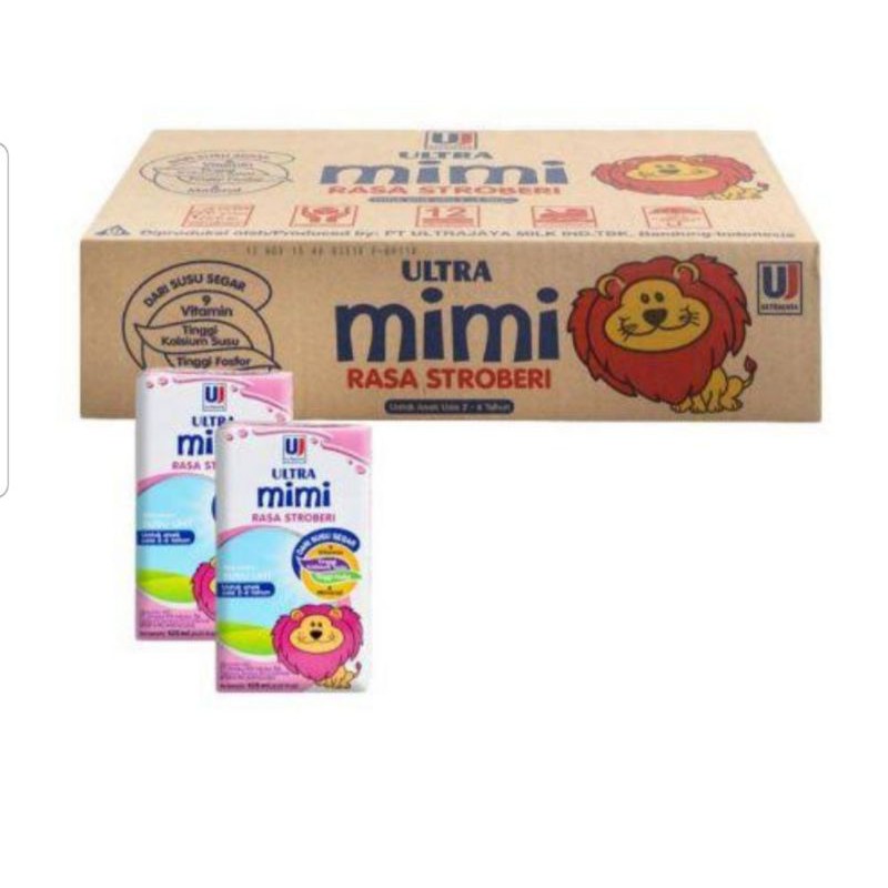 

susu ultra mimi 125ml.