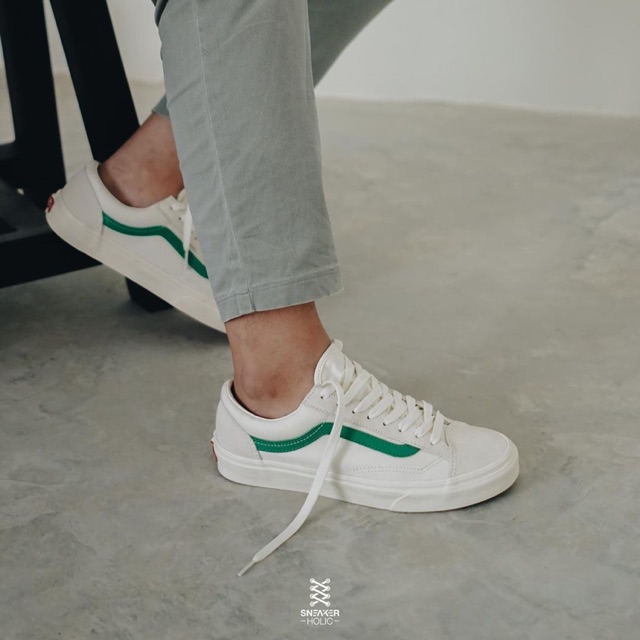 Vans Style 36 Marshmallow Jolly Green