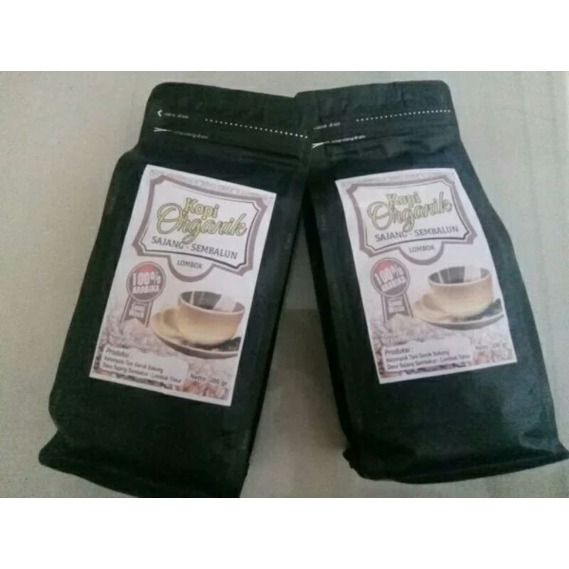 

Kopi Organik jenis arabika khas Lombok