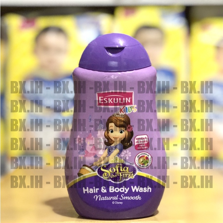Eskulin Kids Hair & Body Wash Sofia 280ml - Expired Date 100% Aman