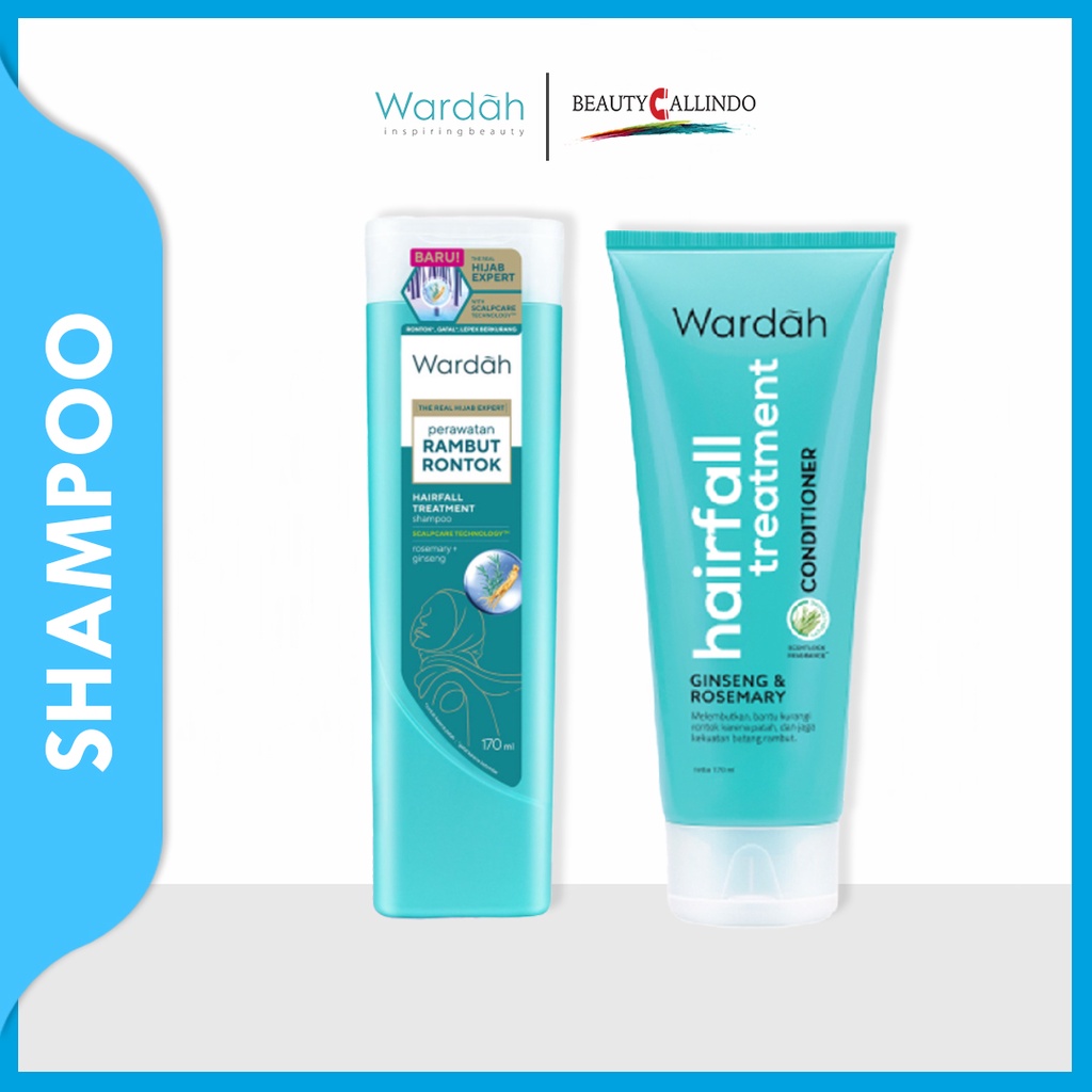 Wardah Hairfall Treatment Shampoo - Conditioner