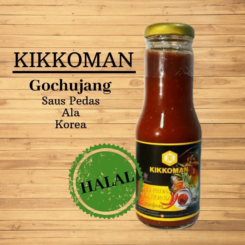 

Kikkoman Gochujang Saus Pedas Ala Korea 300gr