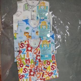  Baju  bayi  Libby 0 3months singlet print animal baju  bayi  