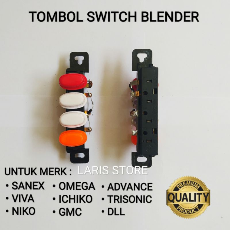 Switch Tombol Speed On / Off Blender National Sanex GMC Multi Semua Merk - Universal