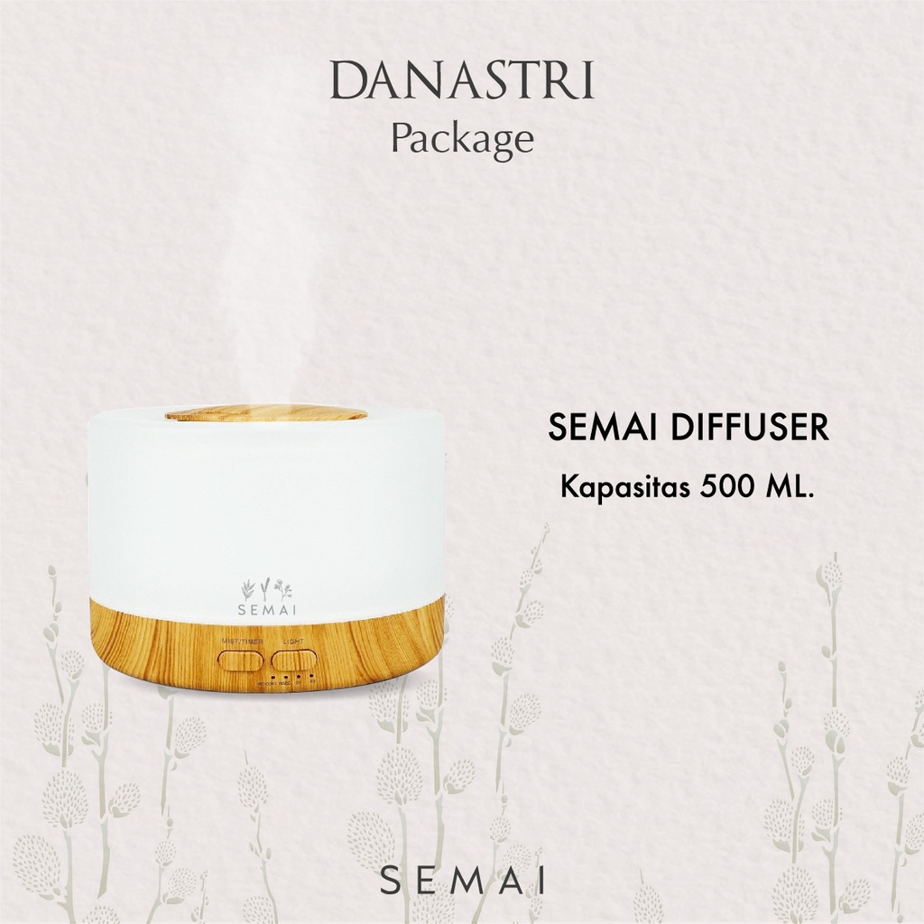 Paket Danastri SEMAI Essential Oil Diffuser