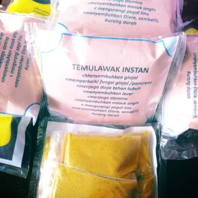 

Temulawak instan