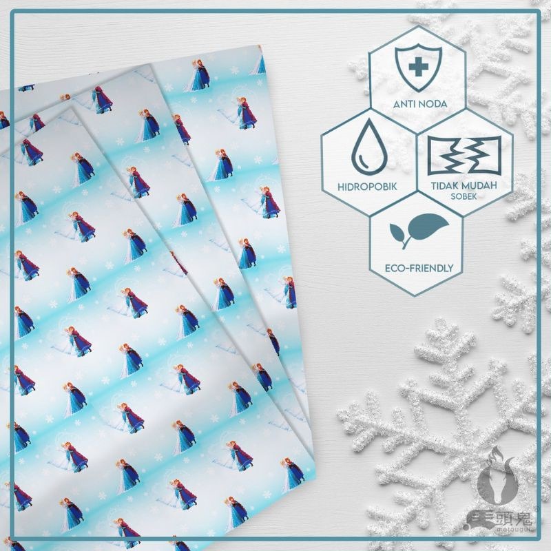 Walpaper Dinding Wallpaper Stiker Motif Karakter Frozen Wallpaper 3d Wallpaper Ruang Tamu Aesthetic Ukuran 45Cm X 5Meter