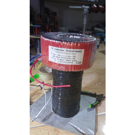 trafo toroid donat 10A ct45-55 spek murni/balap
