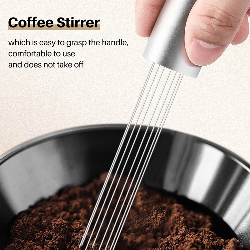 Espresso Coffee Stirrer, Coffee Stirring WDT Tool, Type Distributor, Espresso Distribution Tool, Hand Stirrer Tool