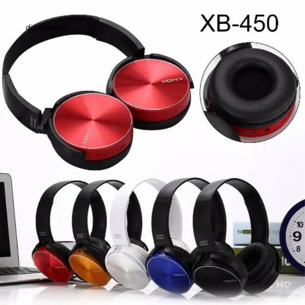 Headphone Wireless XB-450 Xtra Bass / Handsfree / Earphone / Headset