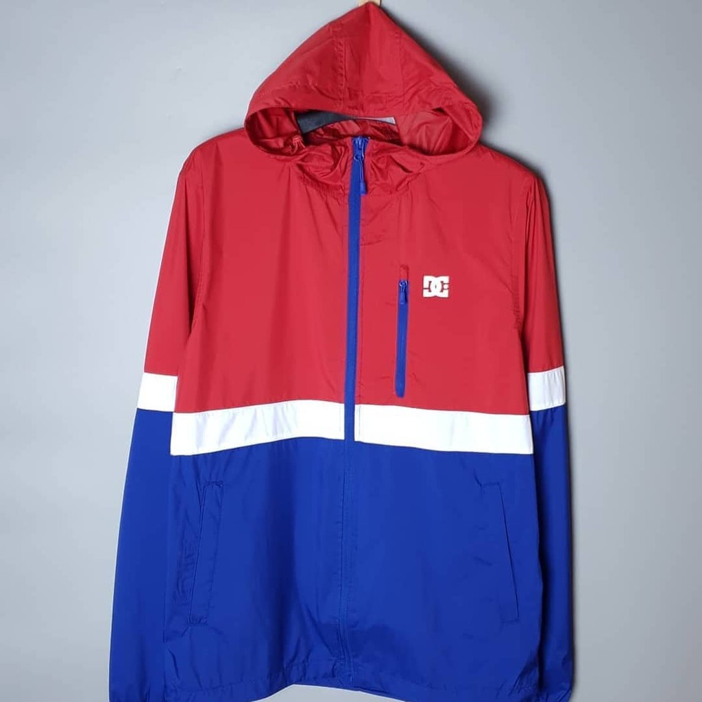 olive green champion windbreaker