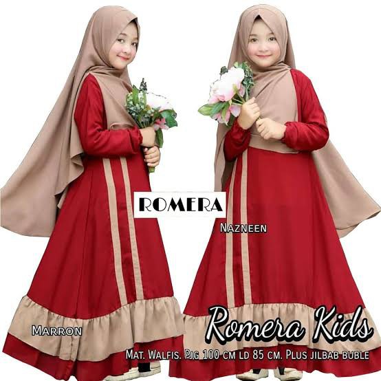 Romera Kids Gamis Anak Perempuan Termurah Tanah Abang Shopee Indonesia