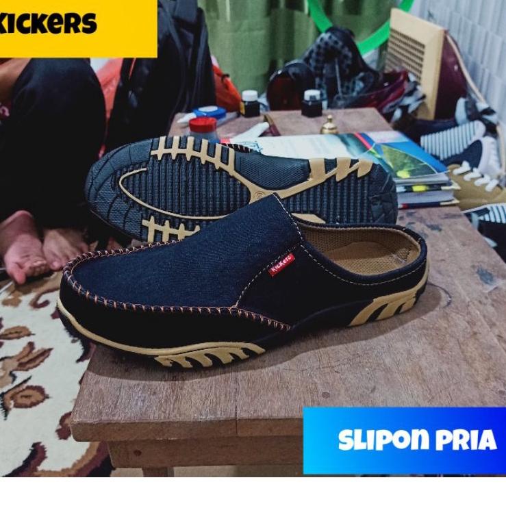 Serbuuuu.. Kickers / kickers pria/sepatu pria/slop pria/kikers/sepatu slop/sepatu slop pria/slop kic