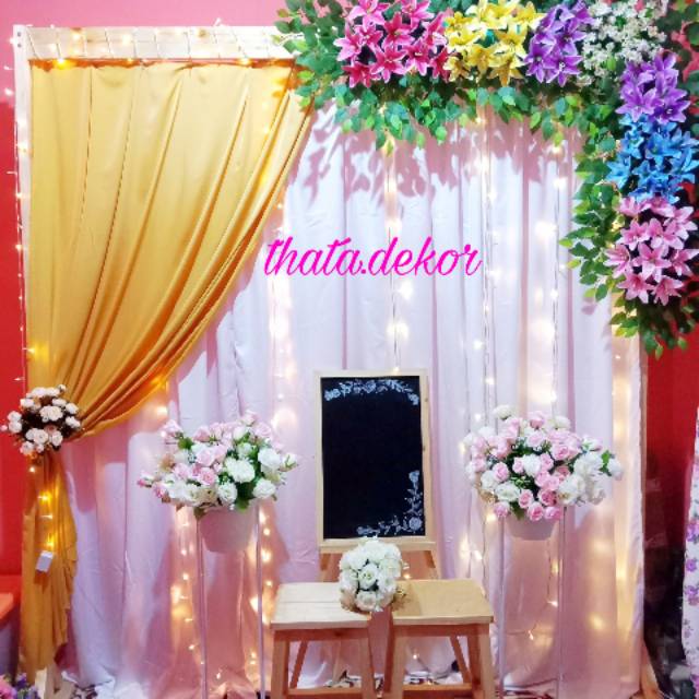 Dekorasi lamaran/ aqiqah/ tasyakuran/ sunatan/ wedding
