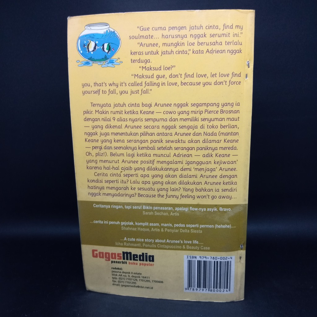 Funny Feeling Kayak Gini Ya Jatuh Cinta By Dilla Rosa Shopee Indonesia