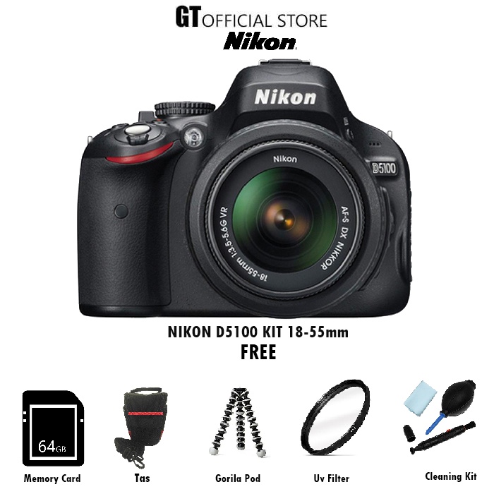 NIKON D5100 KIT 18-55mm / Nikon D5100