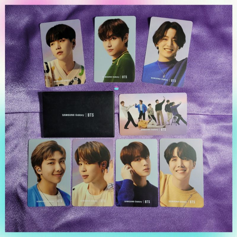 BTS Samsung Photocard