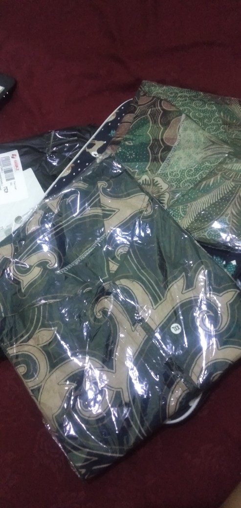 Baju Batik  Atasan Kemeja Cewek Kantor Bd 101