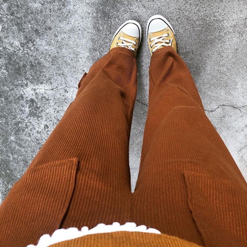 Uniqlo waffle- knit loose dress & cullote