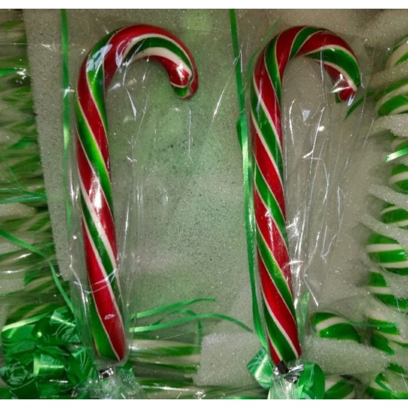 

PERMEN TONGKAT NATAL / CANDY CANE NATAL / PERMEN MERY CHRISTMAS MERAH - PUTIH - HIJAU