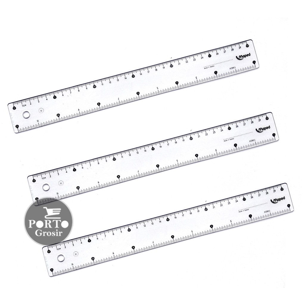 

Maped Penggaris 30cm Pulse Flat Plastic Ruler 30 cm Mistar Plastik Untuk Sekolah Kuliah ORIGINAL
