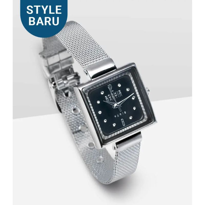 JAM TANGAN WANITA SOPHIE PARIS MARTIN PROMO NITA SILVER