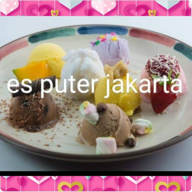 

es puter cup coklat vanila oreo premium kelapa gading bekasi