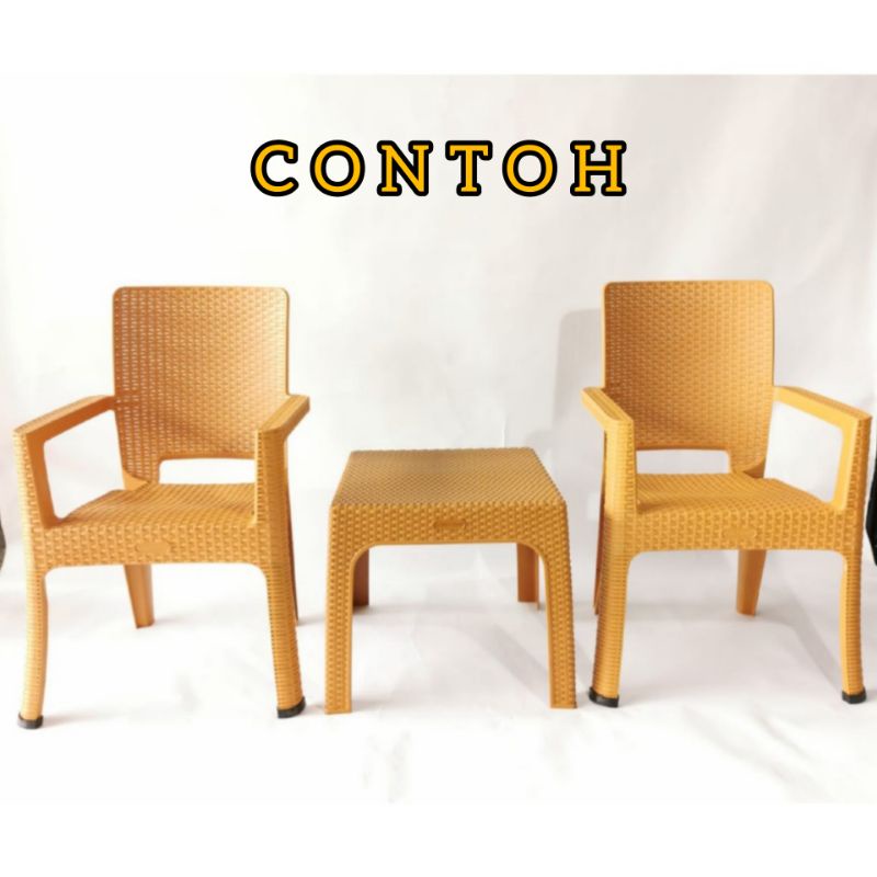 Kursi Plastik Sandaran Tangan Apollystar