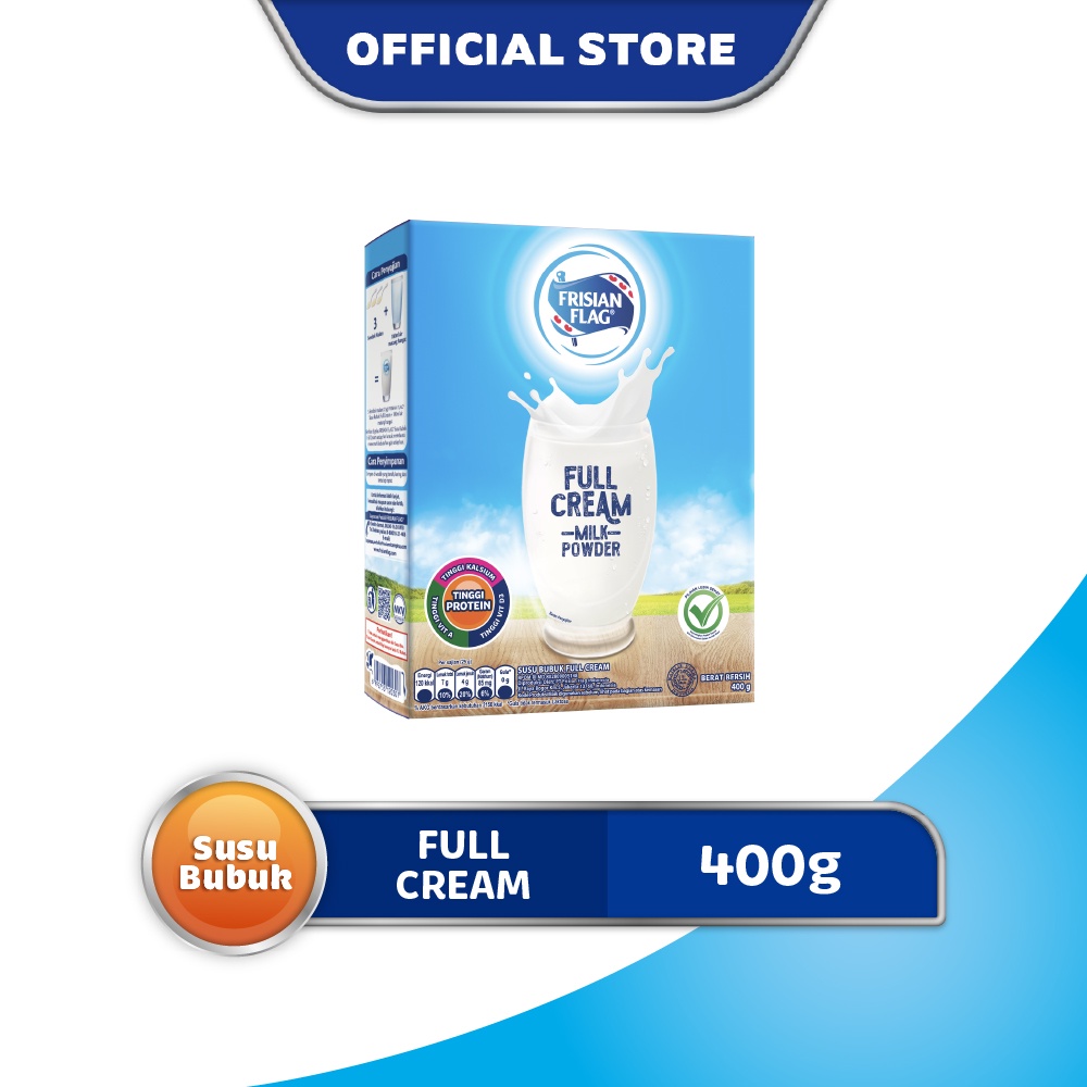 Frisian Flag Susu Bubuk Keluarga Fullcream 400g - 1 pcs