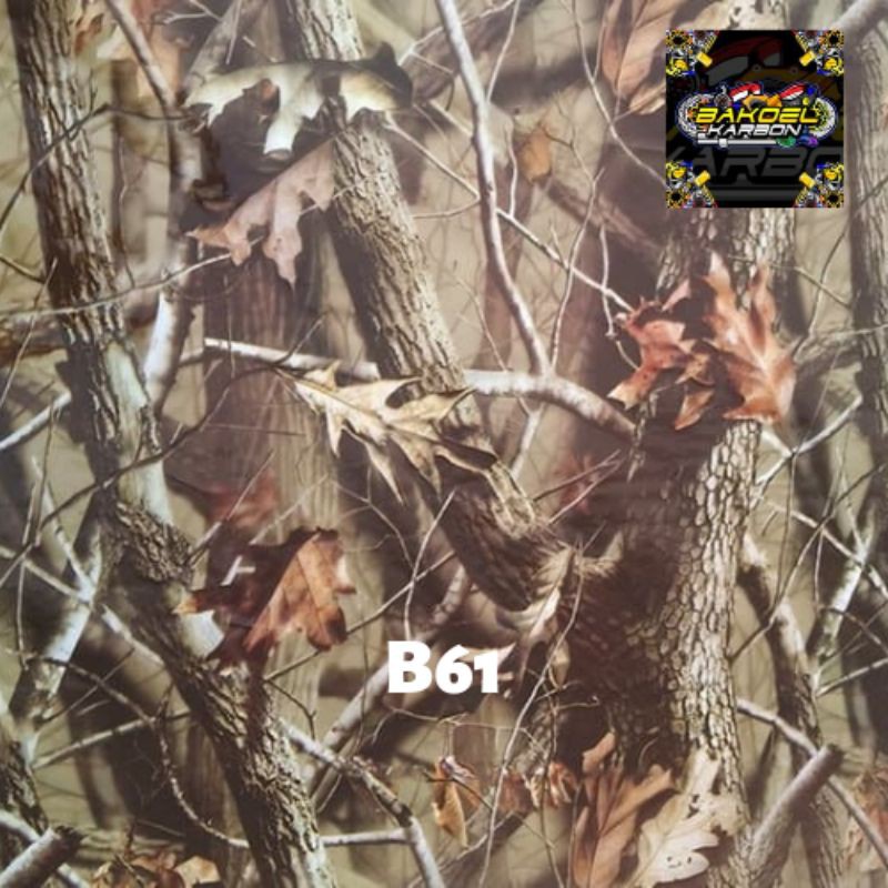 WTP B61 , Water Transfer Printing karbon celup motif Camo