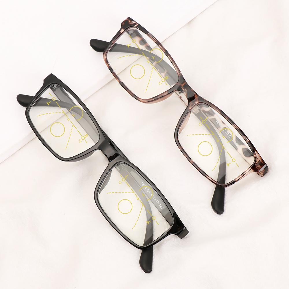 SUYO Kacamata Baca Anti blue Light Pria Wanita Fashion Anti-UV Anti-blue Rays Multifocal Bifocal Eyeglasses