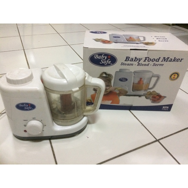 baby safe food maker rusak