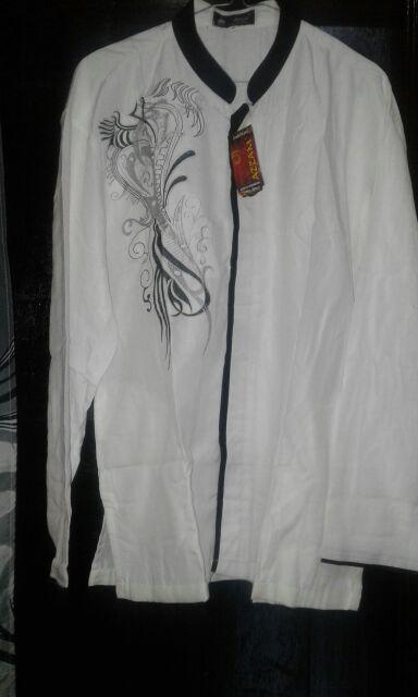 Baju Koko Lengan Panjang Azzam Baju muslim pria Grosiran Baju Koko Lengan Panjang Azzam Baju muslim pria Grosiran