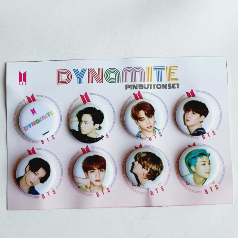 pin BTS DYNAMITE bros kpop bangtan boys jimin suga taehyung jhope rapmonster jungkook