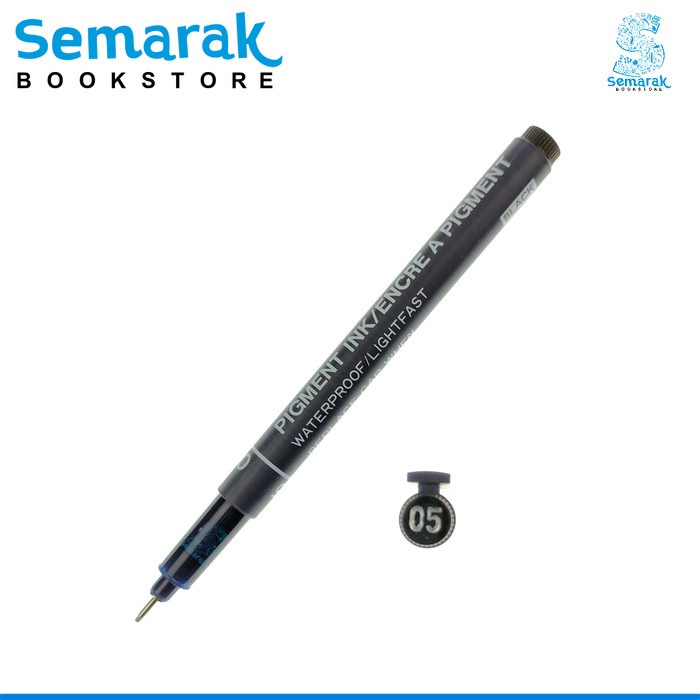 

Pendrawing- Snowman 700 Drawing Pen 0.5 - Hitam 1 Pulpen -Drawing-Pen.