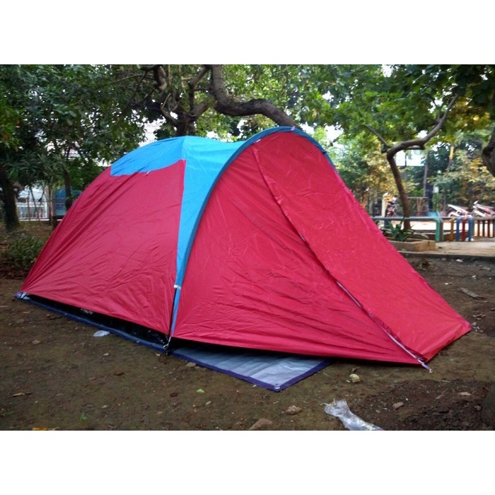 Tenda Gunung Camping BNIX 012 Kap 3-4 Orang Dome Outdoor Double Layer