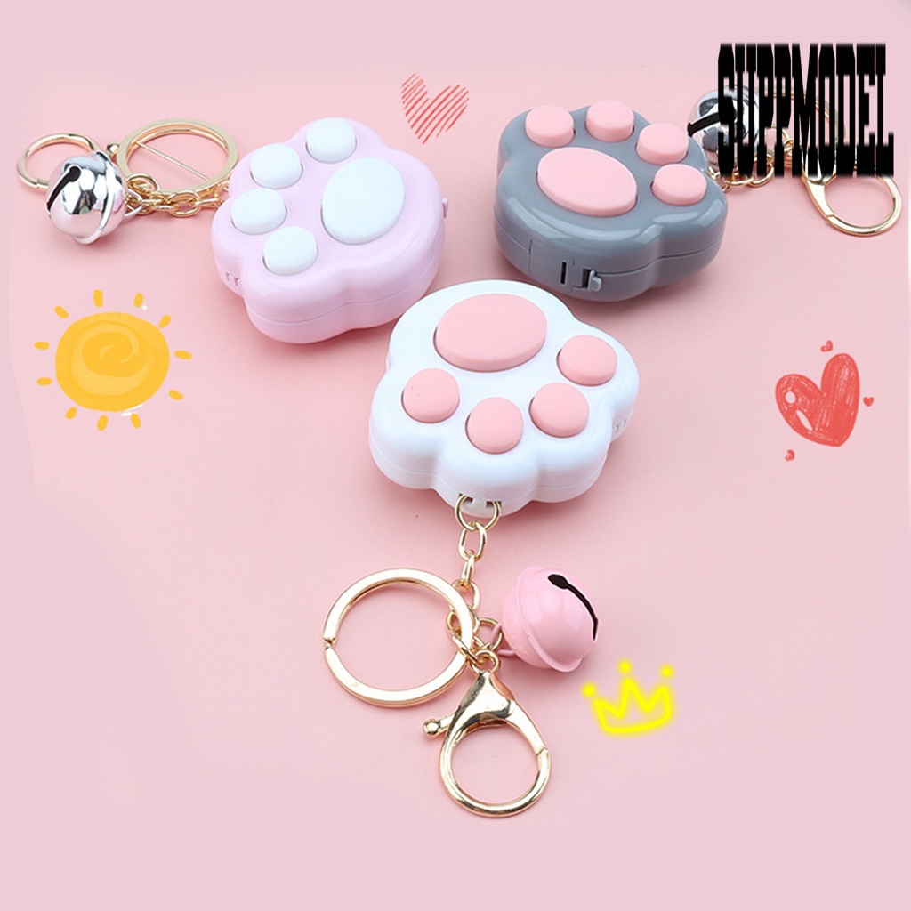 &lt; Suppmodel Gantungan Kunci Fidget Mini Portable Bentuk Cakar Kucing Untuk Anak