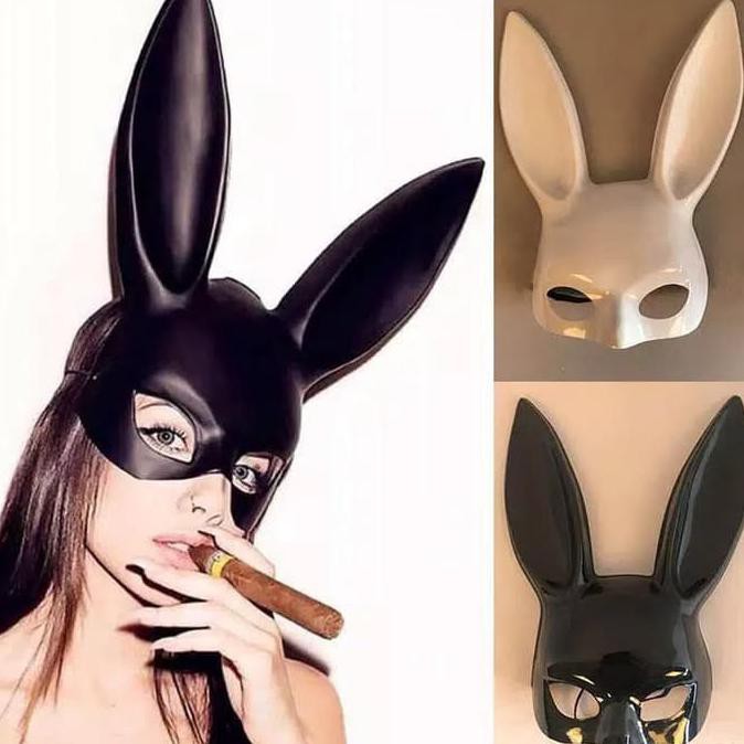 topeng kelinci bunny halloween mask