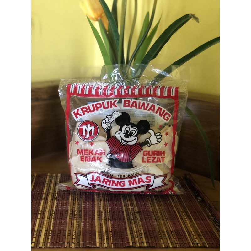 

Kerupuk Bawang Jaring Mas