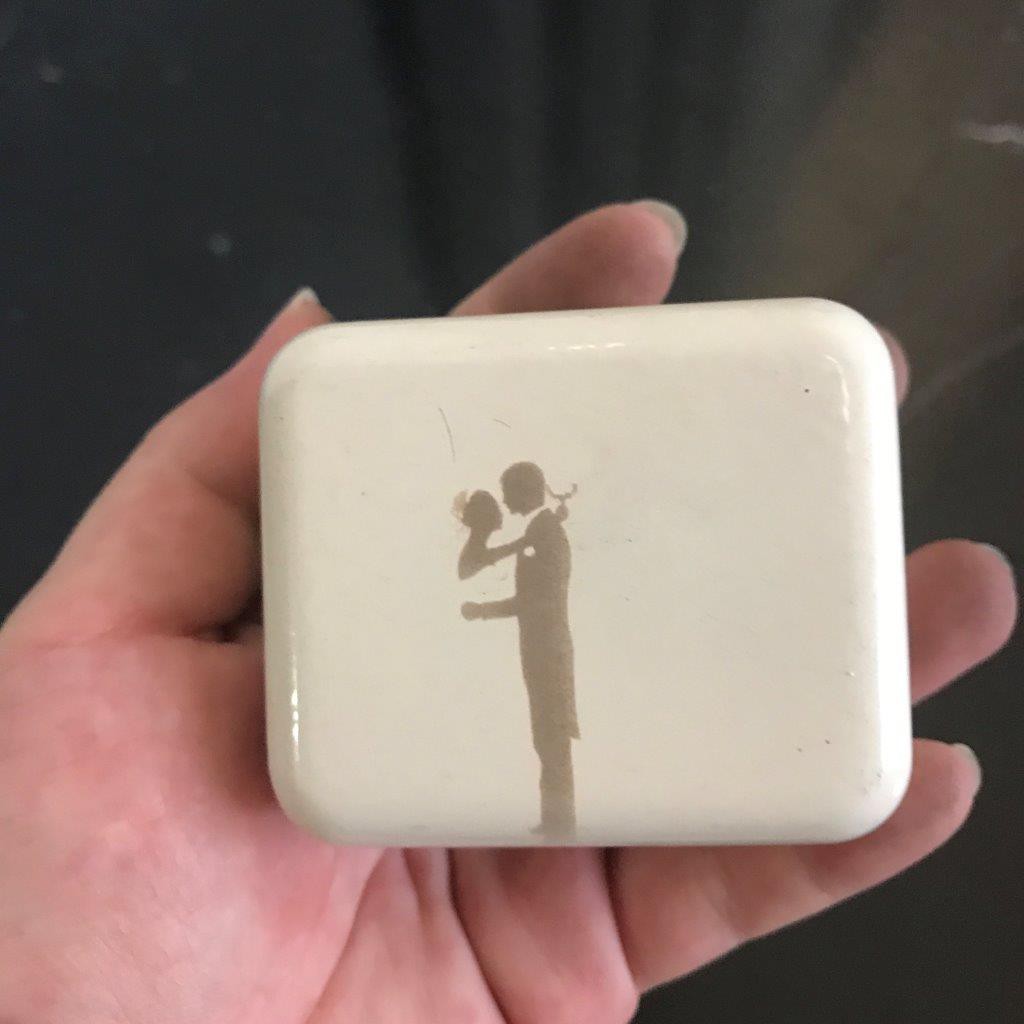 Musik box pengantin mainan musik box wedding march