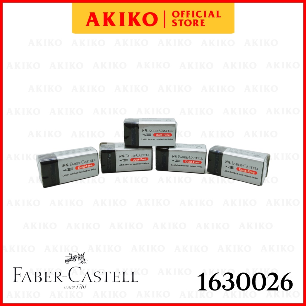 

Dust-Free Eraser Small Black New Faber-Castell
