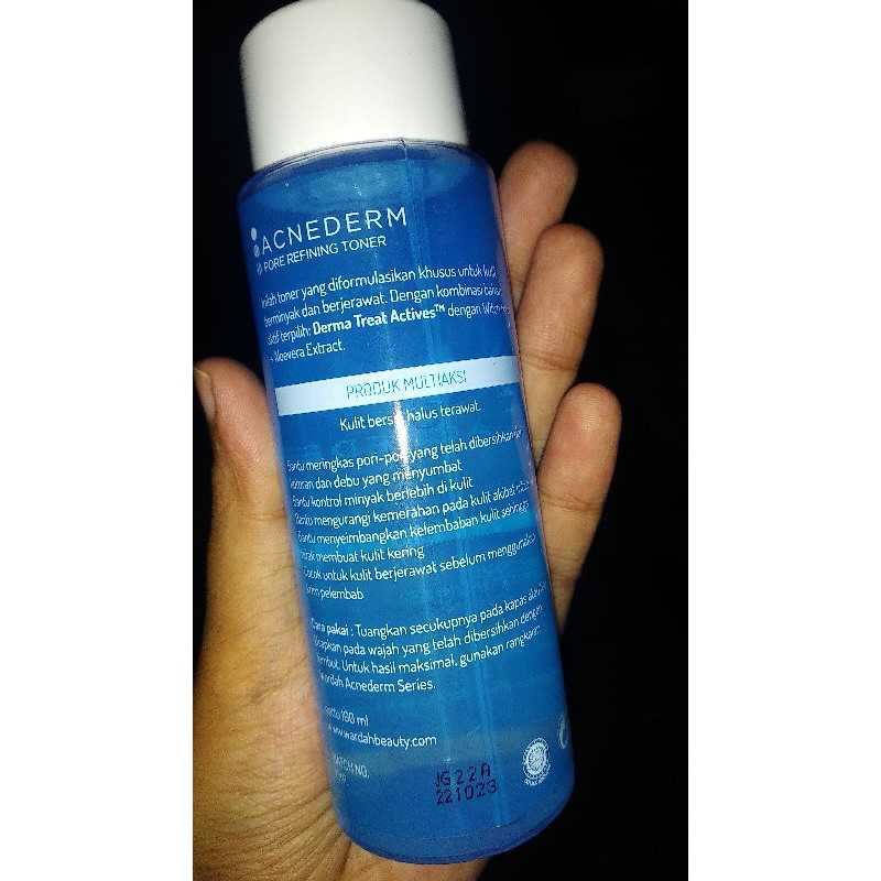 Preloved Wardah acnederm toner