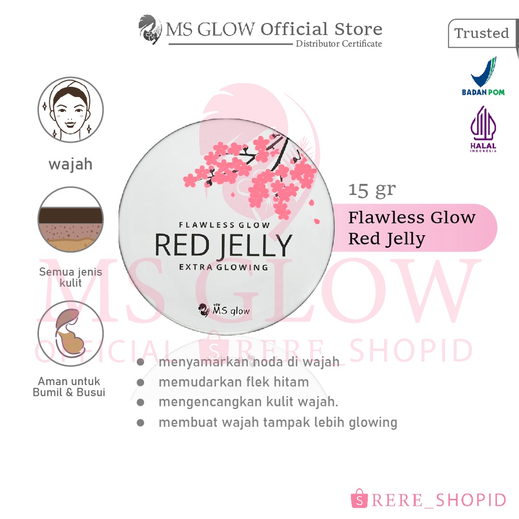 MS GLOW RED JELLY