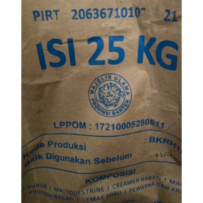 1kg | SUSU BUBUK | MILK POWDER to cake, bakery and snack