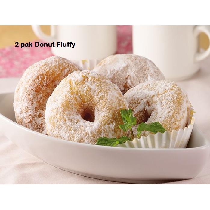 PROMO !!!  2 pak Bakpau Cokelat/Donut Fluffy