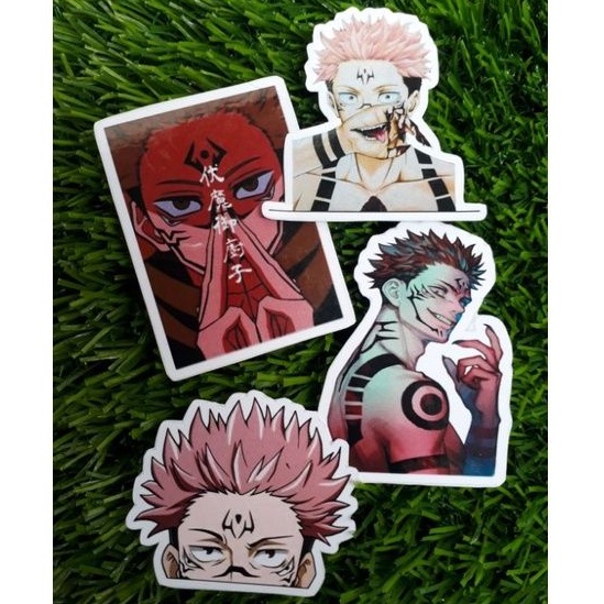

STIKER ITADORI YUJI ANIME JUJUTSU KAISEN KARAKTER STICKER MANGA
