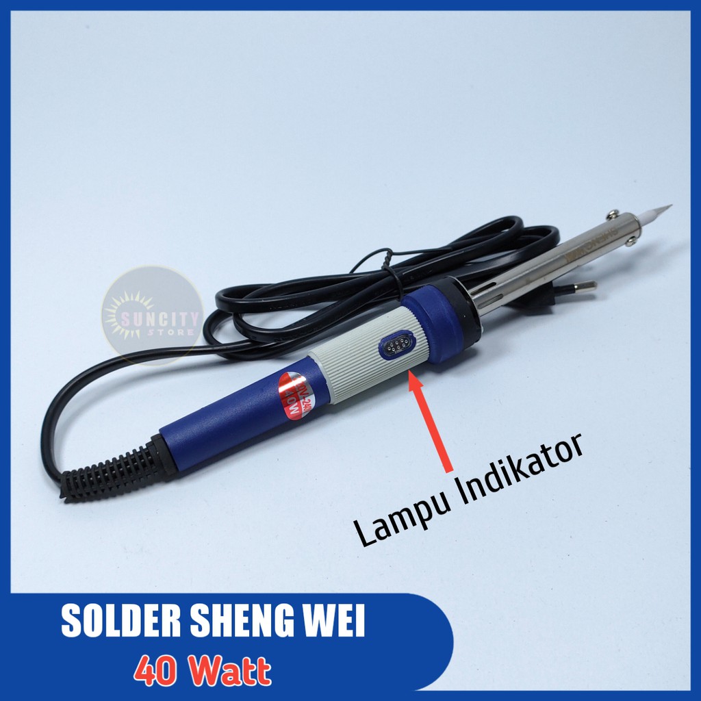 Shengwei Solder Listrik Premium 40 Watt &amp; 60 Watt