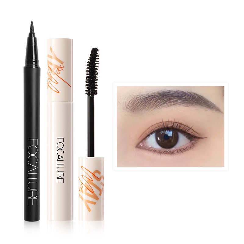 FOCALLURE 2PCS Eyeliner&Mascara Set-Paket-2pcs